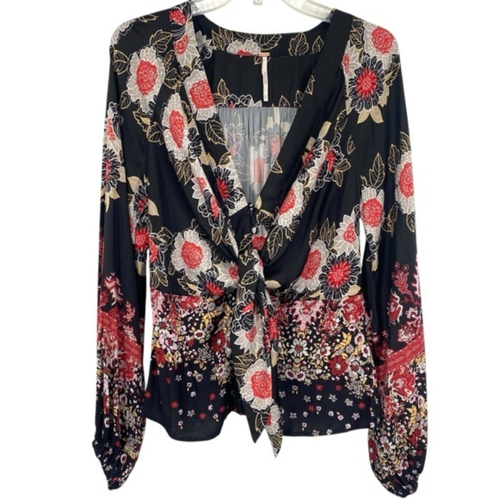 Free People Run Free Tunic Blouse